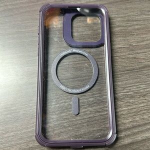 Purple HaloLock MagSafe iPhone 14 Pro Max Case